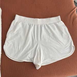 All in Motion White Athletic Short